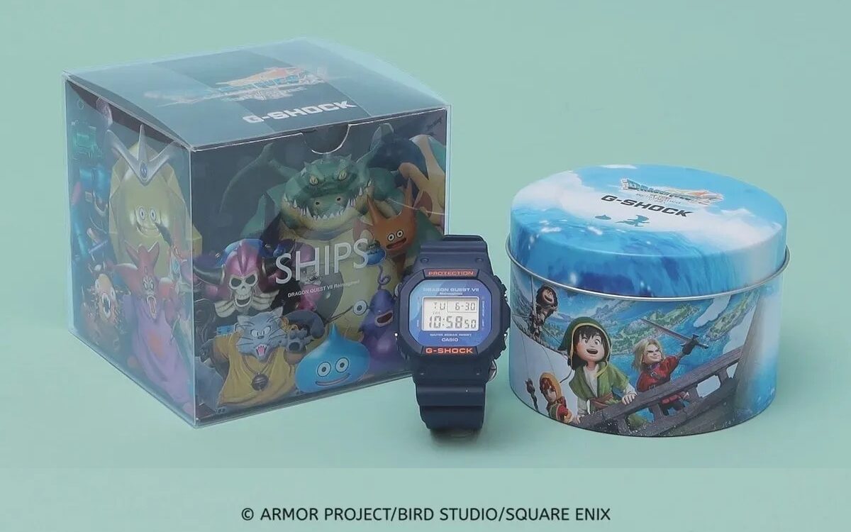 G-SHOCK×ドラゴンクエストVII Reimaginedコラボモデルとは？型番・発売日・仕様を解説