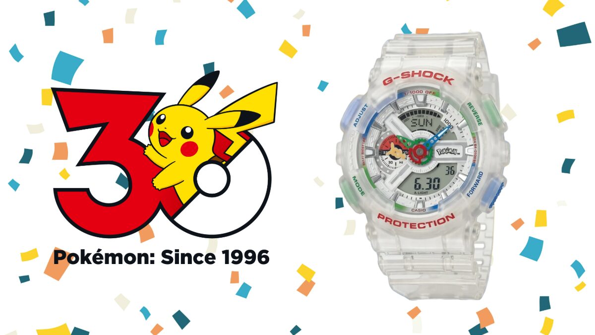 【速報】GA-110PKM-7A ポケモン×G-SHOCKコラボモデルの画像が流出!